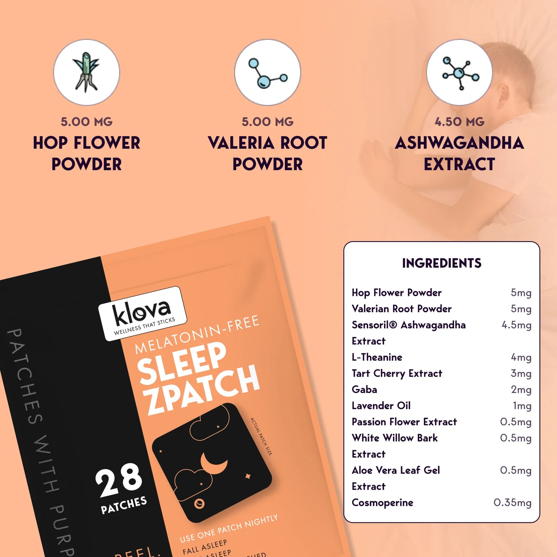 ПАТЧИ MELATONIN-FREE SLEEP 28 ШТ