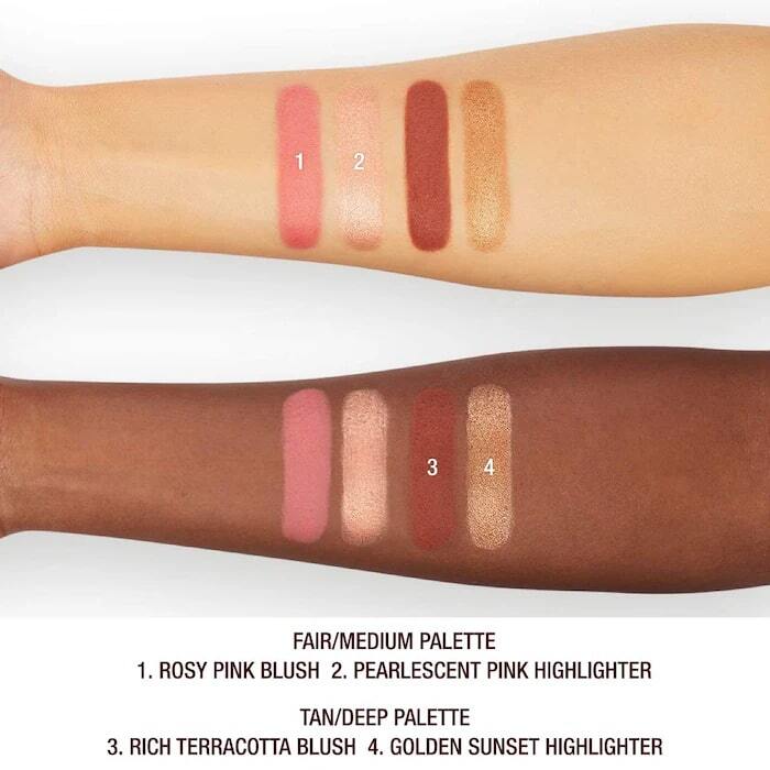 HOLLYWOOD BLUSH AND GLOW GLIDE PALETTE
