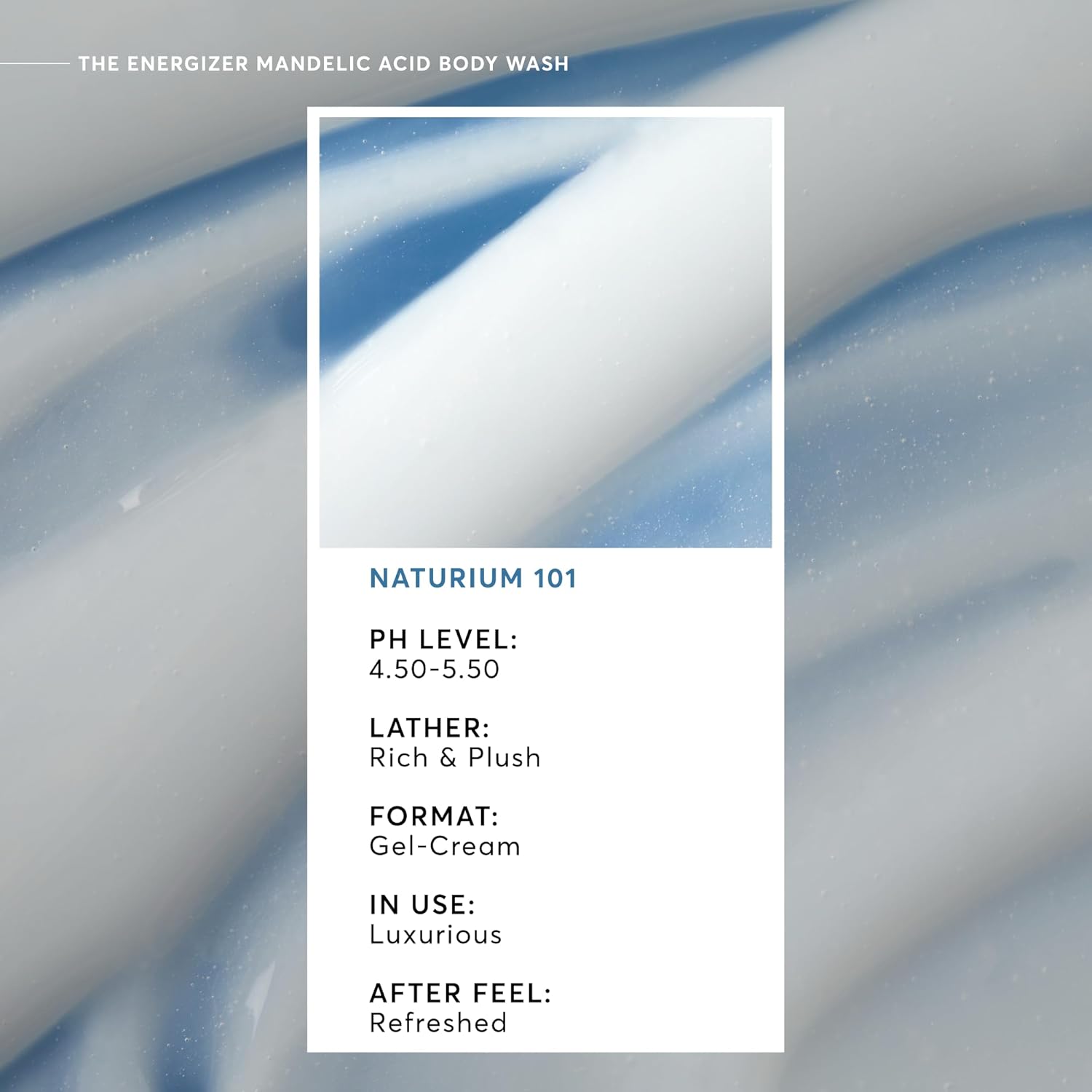 THE ENERGIZER MANDELIC ACID BODY WASH