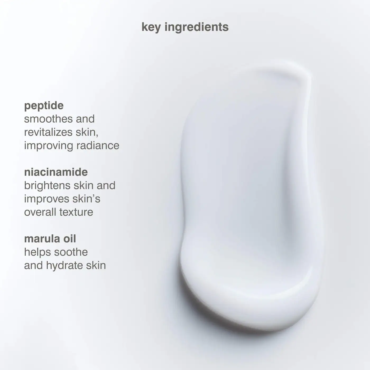 PEPTIDE GLAZING FLUID