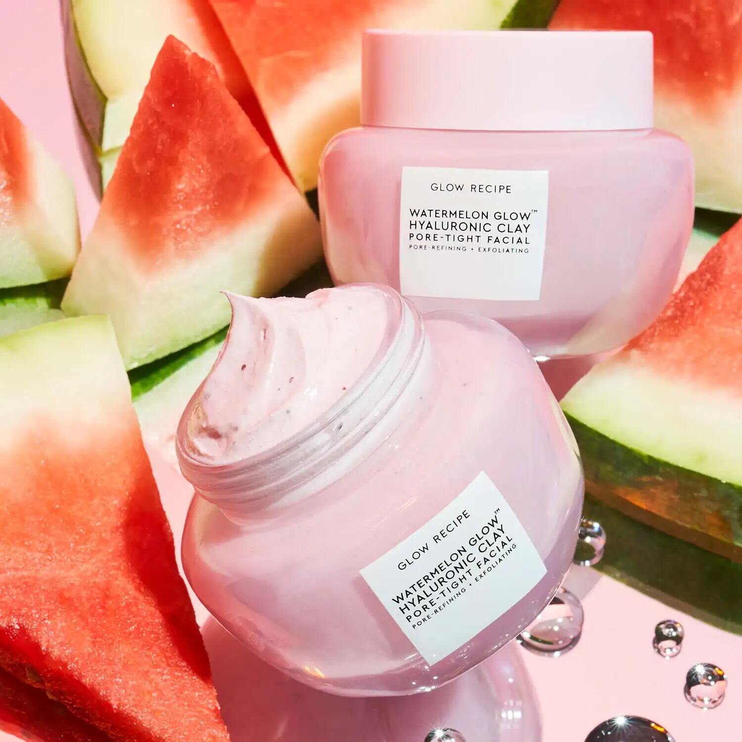 WATERMELON GLOW HYALURONIC CLAY PORE-TIGHT FACIAL