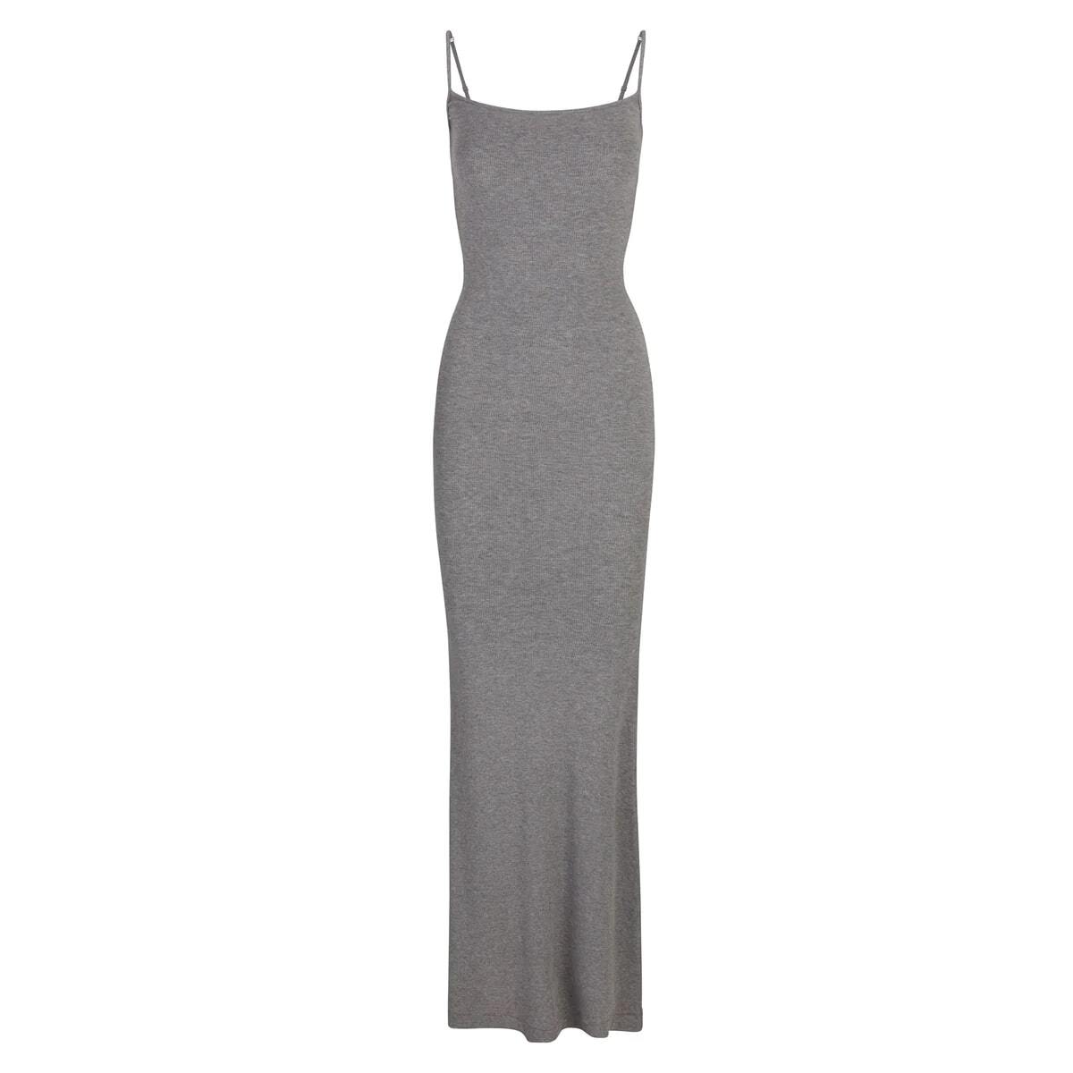 SOFT LOUNGE LONG SLIP DRESS