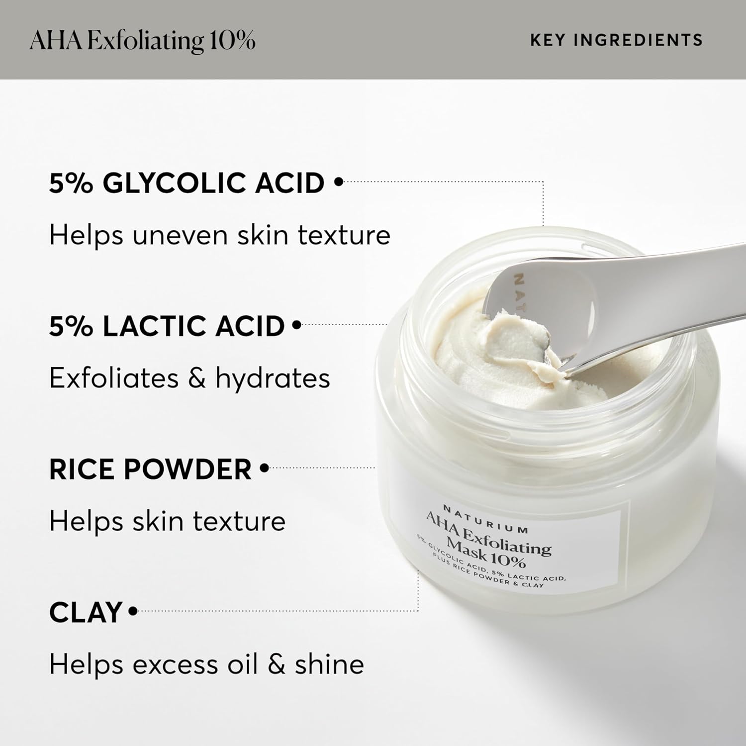 AHA EXFOLIATING MASK 10%