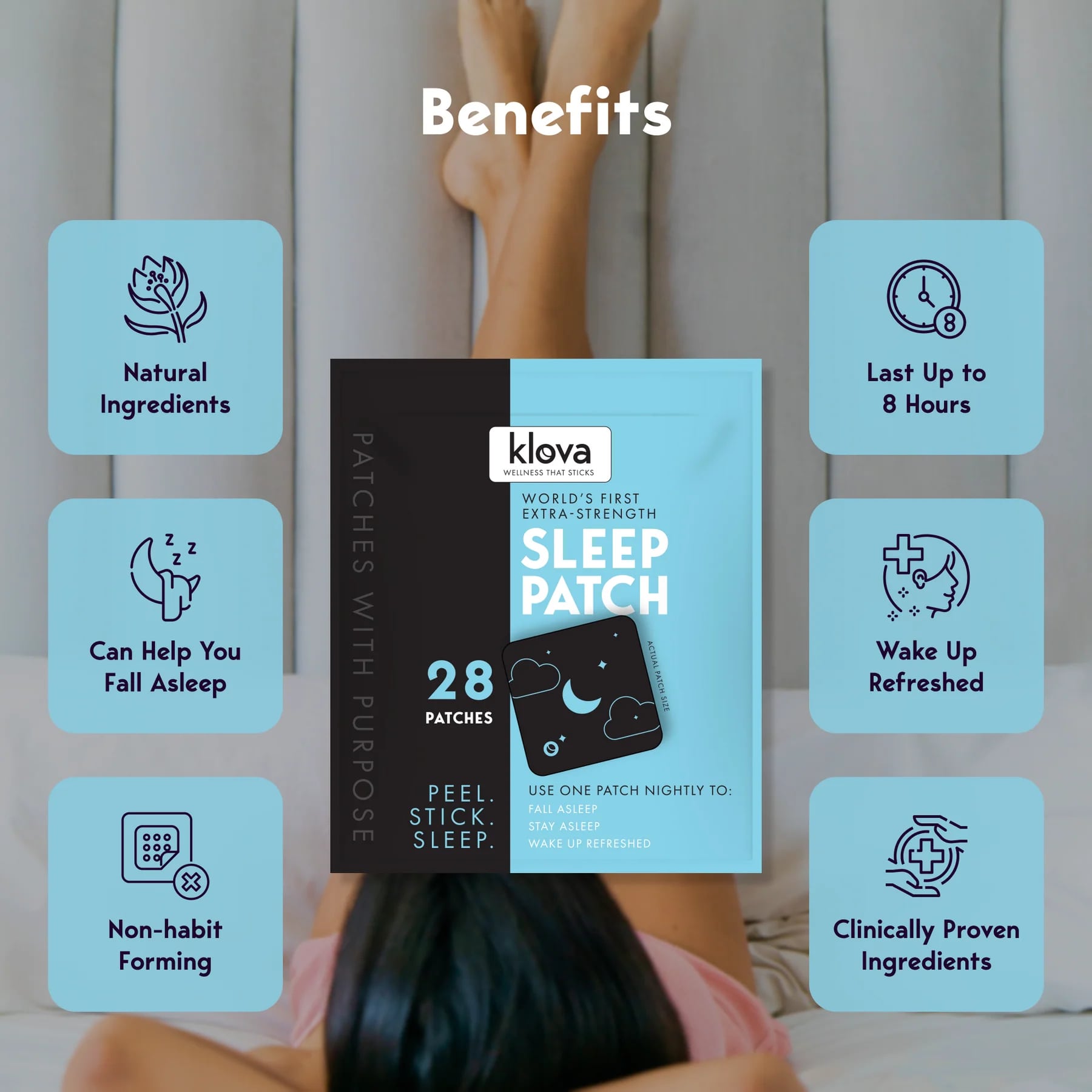 ПАТЧИ EXTRA-STRENGTH SLEEP 28 ШТ