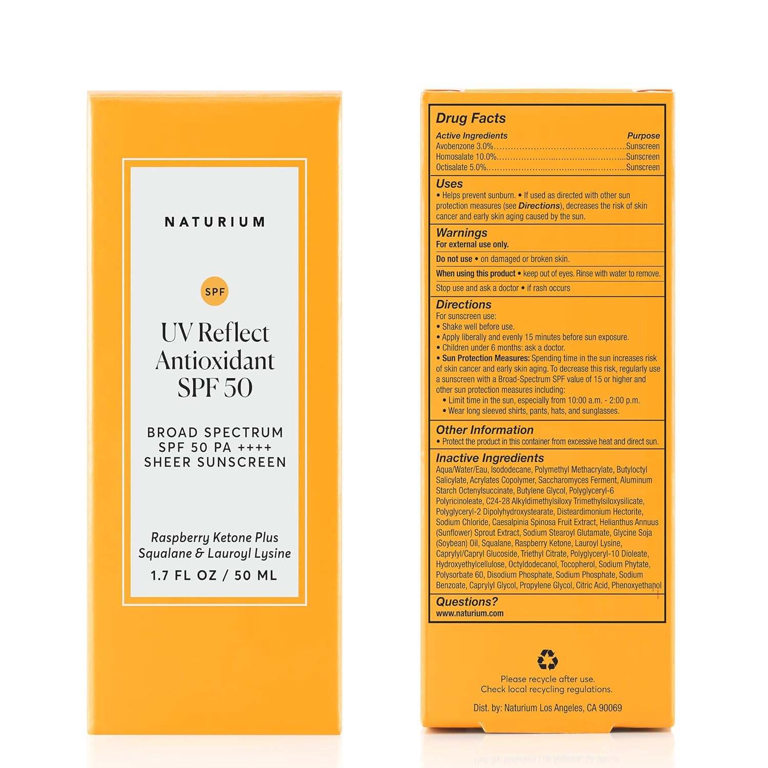 UV REFLECT ANTIOXIDANT SPF50