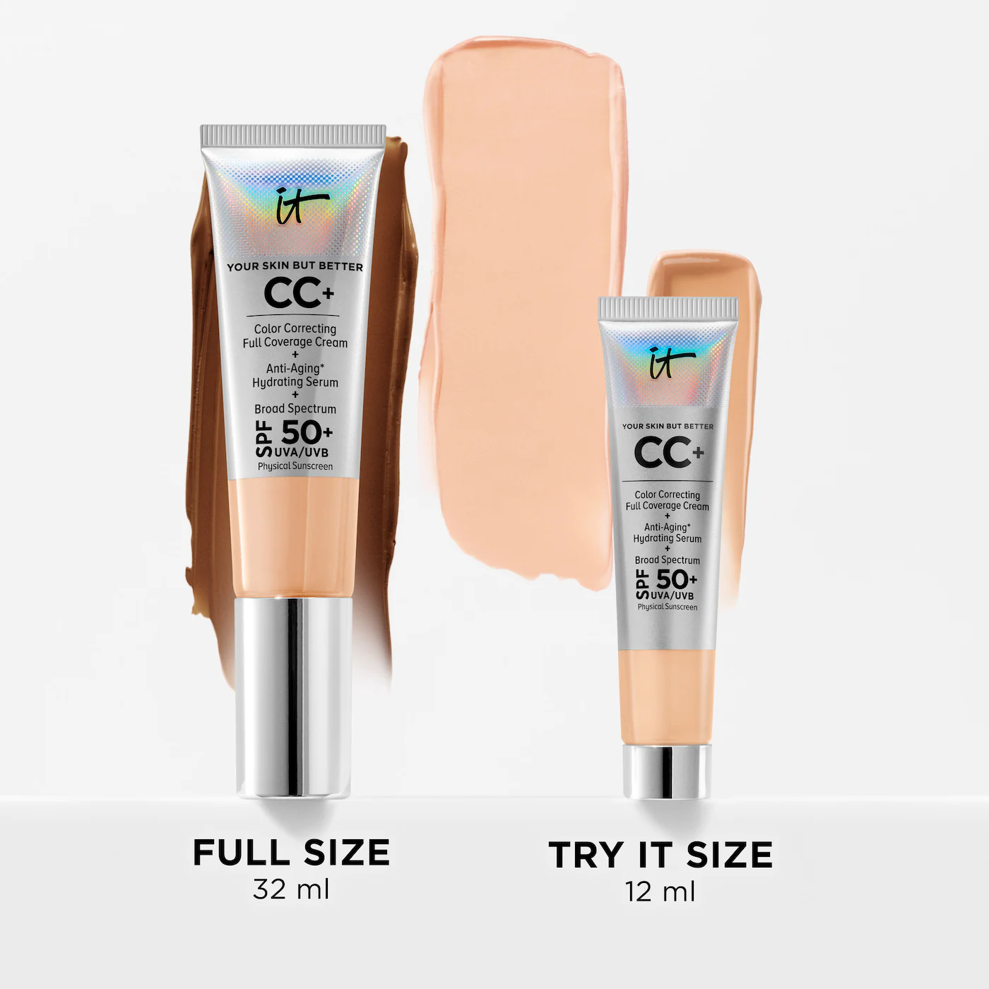 CC+ CREAM FULL‐COVERAGE FOUNDATION WITH SPF 50+