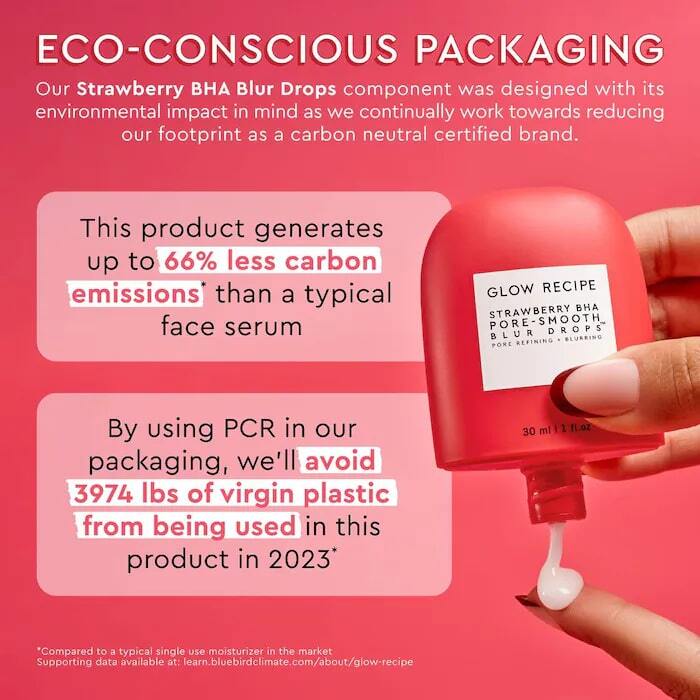 STRAWBERRY BHA PORE SMOOTH BLUR DROPS