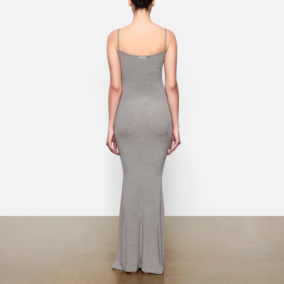 SOFT LOUNGE LONG SLIP DRESS