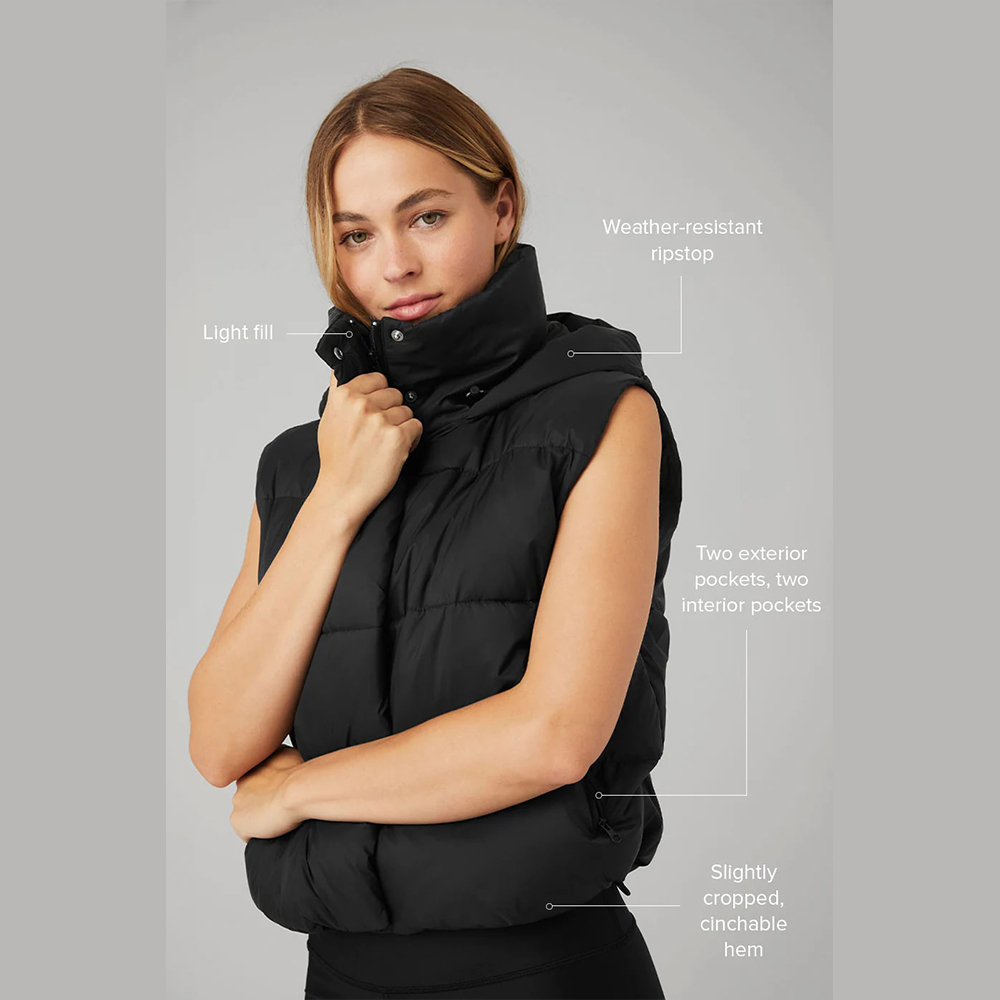 GOLD RUSH PUFFER VEST