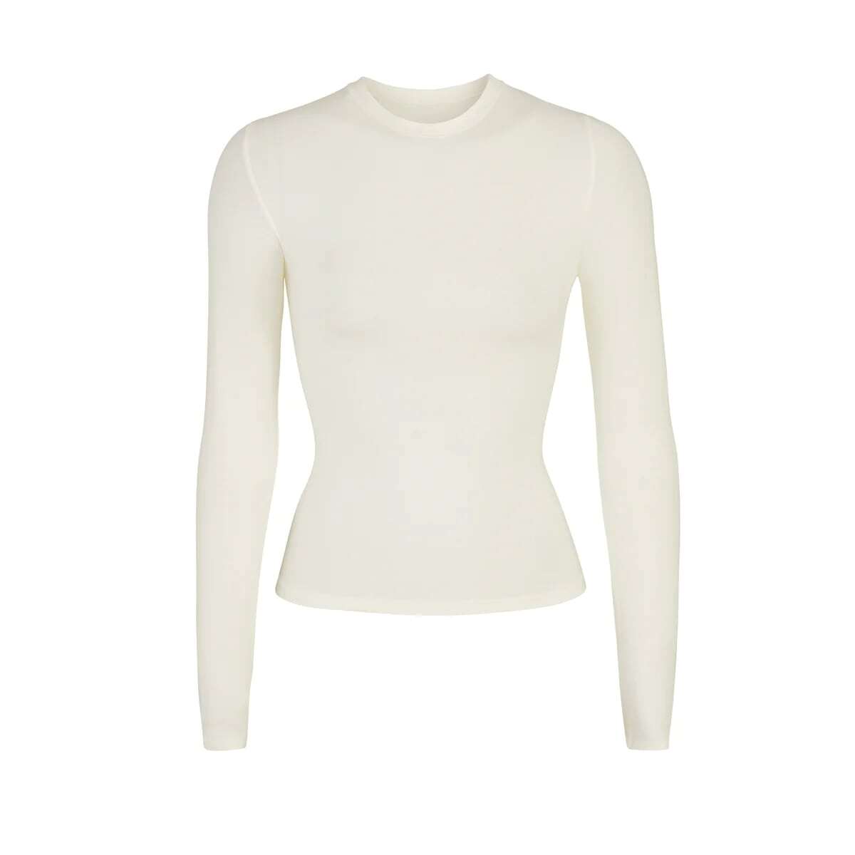 COTTON JERSEY LONG SLEEVE T-SHIRT
