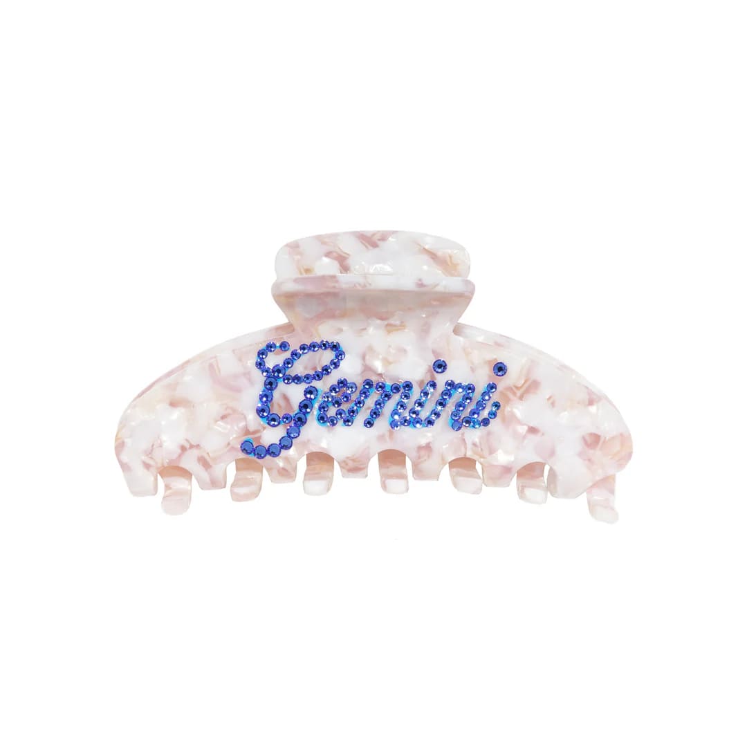 CUSTOM BIG EFFING CLIP IN ROSE SHELL