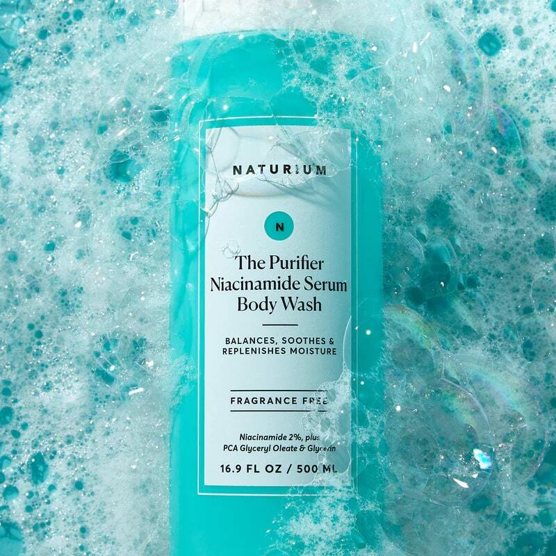 THE PURIFIER NIACINAMIDE SERUM BODY WASH