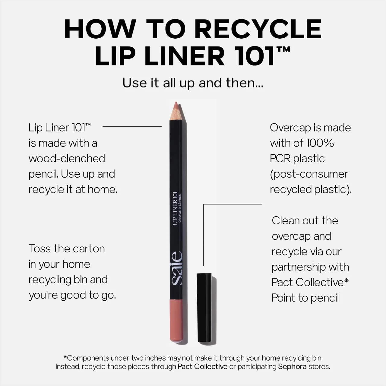 LIP LINER 101 CREAMY & DEFINING LIP PENCIL