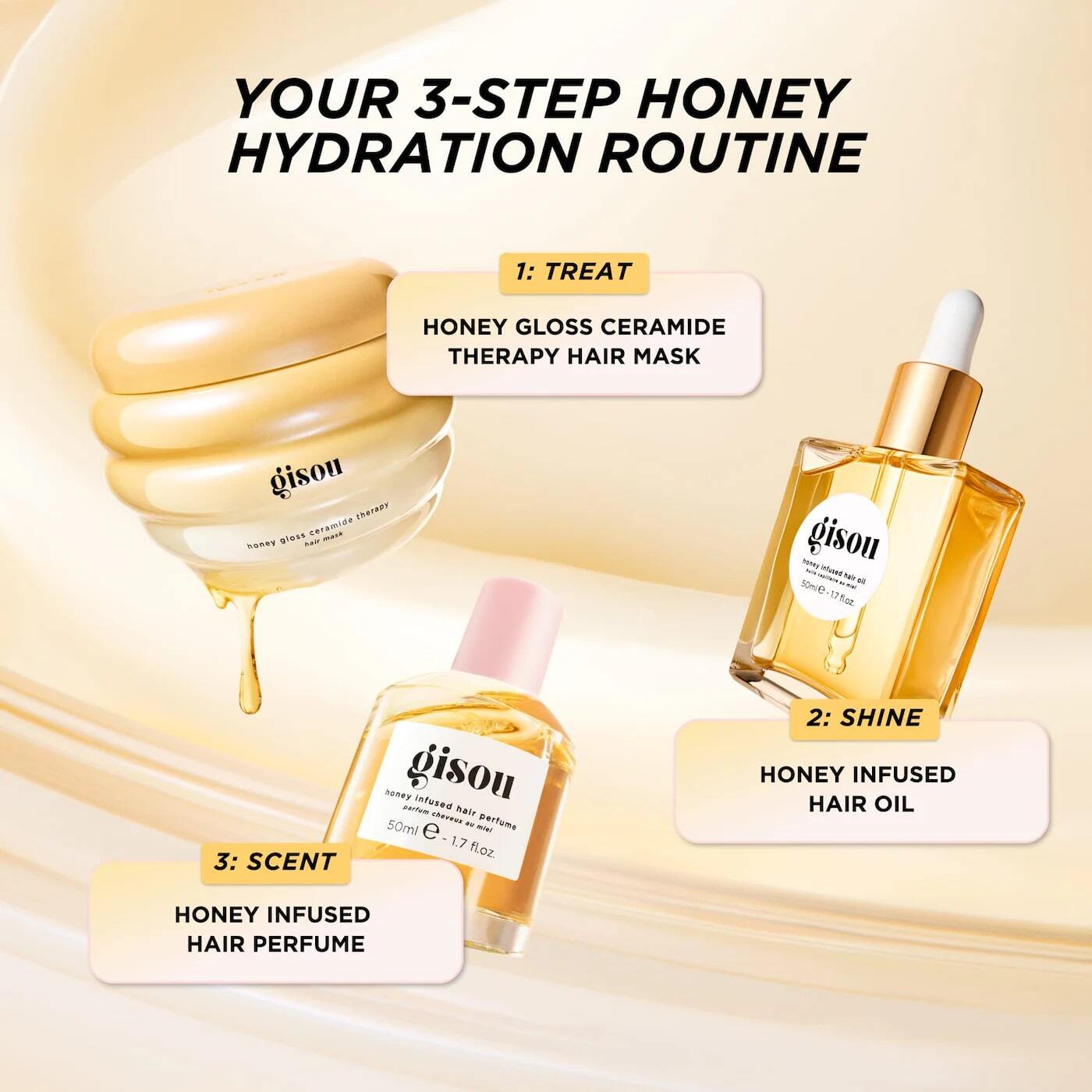 HONEY GLOSS CERAMIDE THERAPY HAIR MASK