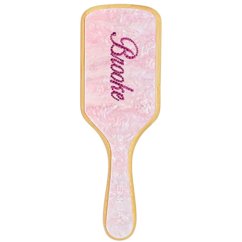 CUSTOM PADDLE BRUSH IN PINK SUGAR