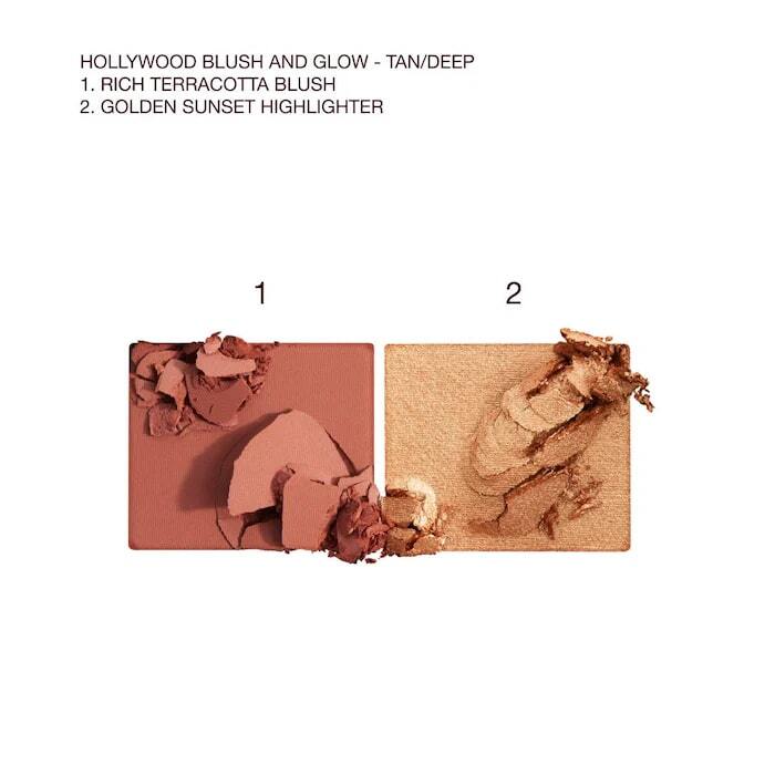 HOLLYWOOD BLUSH AND GLOW GLIDE PALETTE