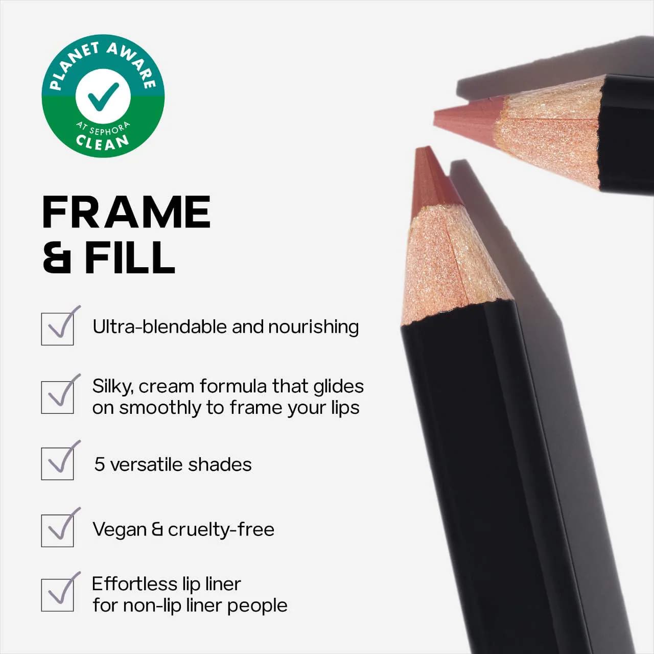 LIP LINER 101 CREAMY & DEFINING LIP PENCIL