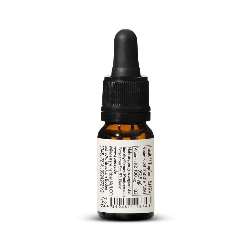 VITAMIN D3/K2 MK7 2.500 IE 300 DROPS