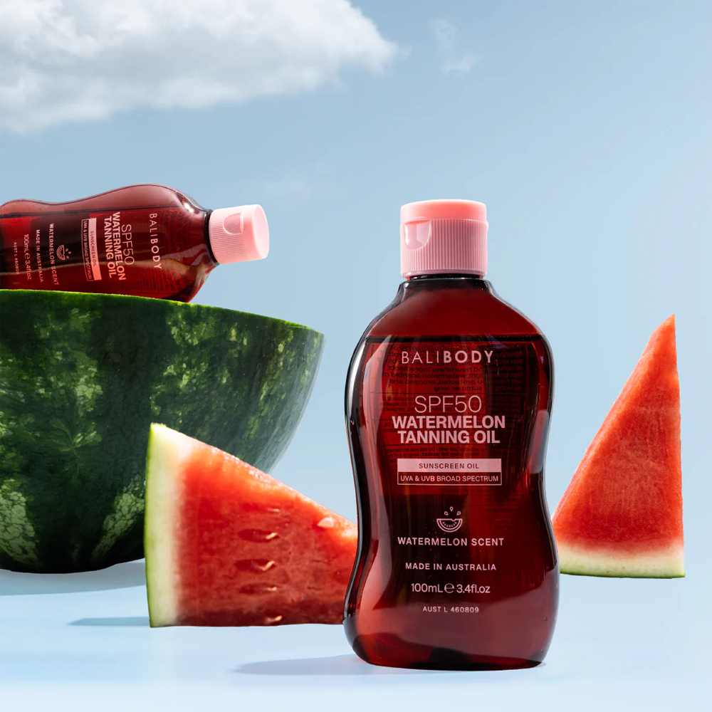 BODY WATERMELON TANNING OIL SPF 50